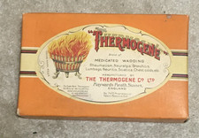 Vntg c1930s Thermogene Medicated Wadding Unopened, Eng & French, QUACK 7 Disease picture