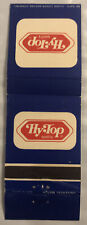 Vintage 20 Strike Matchbook Cover - Hy Top Quality picture