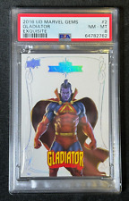 Gladiator 2016 Upper Deck Marvel Gems Exquisite /199 #2 PSA 8 NM-MT picture