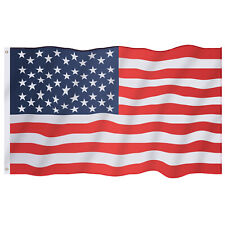 4'x6' American Flag Patriotic US Flag Double Stitching Steel Grommets Polyester picture