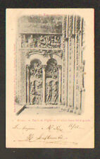 MOISSAC (82) PORCH of the CHURCH, LOW RELIEF left in 1902 picture