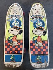 RARE NASH 1965 Peanuts Snoopy Scoot Club Wood Skateboard Vintage Collectible picture