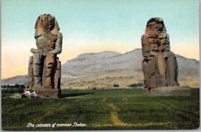 c1910s LUXOR, Egypt Postcard THEBES 