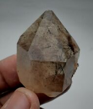 Beautiful Smokey Quartz Crystal With Inclusion OF White And Black Rutile Needles picture