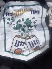 BRAND NEW -  Miller Lite St. Patrick's Day Banner 40