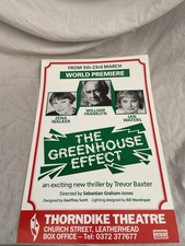 The Greenhouse Effect At Thorndike Theatre Vintage Poster picture