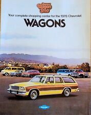 1978 Chevrolet Station Wagons Brochure - 20 Pages - Excellent picture