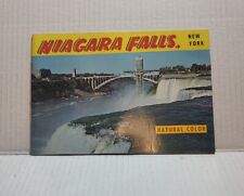 Vintage Niagara Falls New York Natural Color Souvenir Booklet  picture