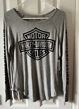 NWT Womens Lightweight Long Sleeve Harley Davidson Size Large Shirt picture