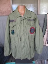 1981 USAF OD M-65 Field Jacket with Patches, Orientation Group Squadron Patch picture