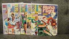 Alpha Flight Comic Lot Marvel picture