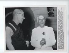Tibet, 1961 New Delhi India refugees rare photo Prime Minister Nehru Dalai Lama picture