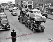 Photograph of United Car Transport Truck Eufaula, Oklahoma Year 1940 8x10 picture