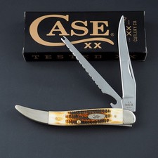 Case XX Fishing Knife 6.5 BoneStag Stainless Steel Pocket Knife NIB - 65340 picture