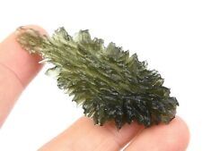 10.67g 53.3ct TOP Q BESEDNICE MOLDAVITE RARE HEDGEHOG from our collection #BM536 picture