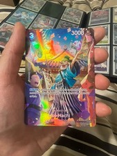 Bandai One Piece Card Game Uso-Hachi ST18-001 SP Holo Foil EN 3000 Cost 3 picture