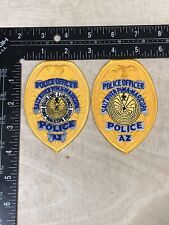 Salt River Pima-Maricopa Tribal Police Officer Patches (Arizona) picture
