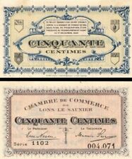 France, Notgeld - 1920, Cinquante (50) Centimes - Foreign Paper Money - Paper Mo picture
