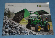 2017 John Deere 3 Family 25 to 46 HP Compact Utility Tractors Brochure Booklet picture
