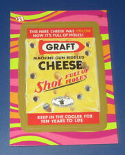 WACKY FLASHBACK 1 GOLD FOIL GRAFT CHEESE #39    NM/MT  @@ RARE @@ picture
