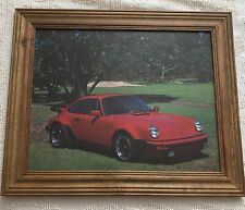VINTAGE PORSCHE 911 FRAMED PICTURE WALL ART picture