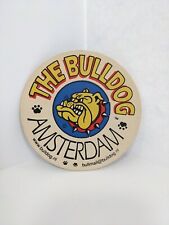 Bulldog Coffeeshop Coaster  Amsterdam Early 2000's Cannabis Marijuana Pot picture