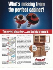 Freud The Phsycology Of Woodworking 2002 Vintage Magazine Print Ad picture