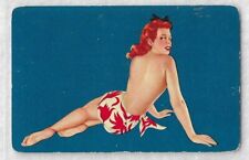 Vintage ALBERTO VARGAS 1944 Esquire Painting on 53 NMint Pinup Playing Card Deck picture