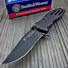 Smith & Wesson ExtremeOps Black Tactical Everyday Carry EDC Folding Pocket Knife picture