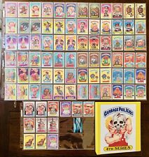 1986 Topps Garbage Pail Kids OS4 84 card Complete Set Condition Is “NM/MINT”🔥📈 picture