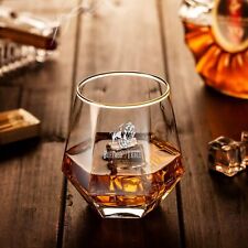 BUFFALO TRACE Collectible Whiskey Glass 8 Oz picture