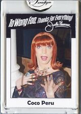 -To Wong Foo, Julie Newmar-Signed/Autograph/Auto Certified Movie Drag Queen Card picture