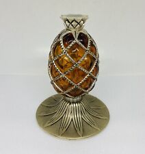 Rare International Silver Co. Royal Pineapple Decor Silver Plated Sun catcher 11 picture