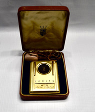 Vintage Zenith Royal Phone Magnet Hearing Aid 910250-Untested w/Case picture