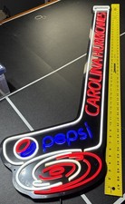 Pepsi CAROLINA HURRICANES Hockey Stick Neon Light-Up Advertising Sign NEW picture