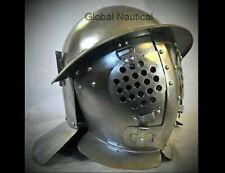 Gladiator Helmet Provocateur Model Battle Ready 18 gauge Medieval Armor Helmet picture
