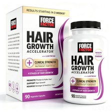 Force Factor Hair Growth Accelerator Capsules 90ct, Thicker & Stronger Hair Care picture