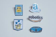 Amazon Robotics Employee Pin LOT 5 Different PINs LOOK picture