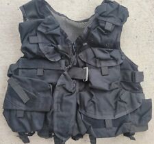AWS Advanced Warfighting Solutions Inc. #52373 Medical Trauma Vest Black Nylon picture
