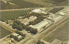 Christian Brothers Mount Tivy Winery Reedley CA Aerial 1950 Postcard - Unposted picture