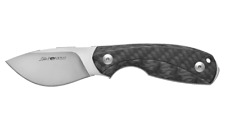 Viper Lille1 FC Fixed Blade Knife Black CF Handle Elmax Bellied Drop VT4022FC picture