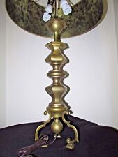 Large Mid Century Hollywood Regency Large Brass/Bronze Table Lamp picture