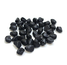 Natural Black Spinal Rough 8-9 MM Size 40 Pcs Loose Gemstone For Jewelry picture