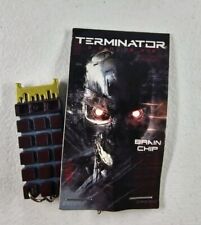 Terminator: Genisys -- Brain Chip - Enamel Keychain Loot Crate NEW EXCLUSIVE picture