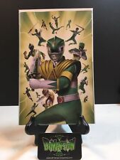 MIGHTY MORPHIN POWER RANGERS #31 LAFUENTE GREEN RANGER VARIANT 2018 NM picture