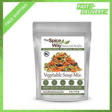 Vegetable Soup Mix Dried Vegetable Blend 4 oz for All Soups picture