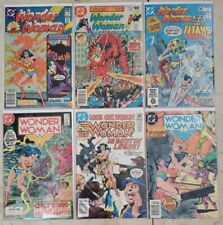 Wonder Woman Bronze Age 1981 Lot Of 6 FN to VFN/NM #283 284 287 288 313 320  picture