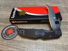 Spyderco Matriarch 2 Emerson Opener Folding Knife, Black FRN Handles C12SBBK2W picture