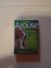 Protex Arouse Vintage vending machine condom sealed New Old Stock NOS 1990s picture