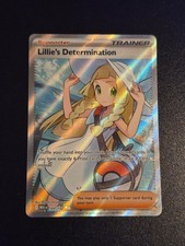 Lillie's Determination 169/132 Holo Ultra Rare Mega Evolution Pokemon NM * picture